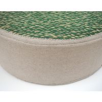 萩原 い草高座クッション シャイン 約幅400×奥行400×高さ120mm グリーン 81938726 1個（直送品）