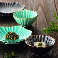 ブルーム 美濃焼 孔雀（くじゃく）中皿/茶色/19×3.5cm/日本 60574 1セット（4枚：2枚入×2箱）（直送品）