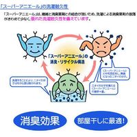 林 ロングフェイスタオル 消臭加工 ホワイト(白) FH406510x5 1セット(15枚:3枚×5組)