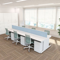 【組立設置込】コクヨ iSデスク 専用デスクトップパネル フロントタイプ 幅400×高さ350mm ダルグレー 1台（直送品）