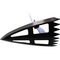 福井 OWL めちゃ軽ギザ付穴あき三角ホー #833（直送品）