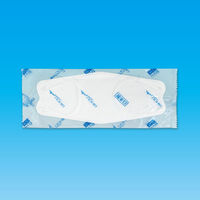 3D立体型やさしいマスク ジュニアサイズ ホワイト 5枚入 10袋セット DKW5-10-AS 1セット（10袋） エスパック（直送品）