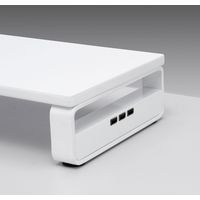 【アウトレット】サンワサプライ USBハブ付き机上液晶モニタースタンド MR-LC201HWN 1個（直送品）