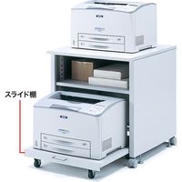 サンワサプライ レーザープリンタスタンド(W654×D700mm) LPS-T108N2 1台（直送品）