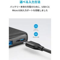 Anker PowerCore Essential 20000 モバイルバッテリー 20000mAh ブラック A1268011