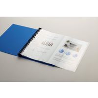 ライオン事務器 クリアーポケット 二つ折り A4サイズ 見開きA3 30穴 10枚入 CL-303F 1セット(3冊)