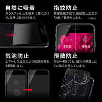MSソリューションズ iPhone SE 第3/第2世代/8/7/6s/6 ガラスフィルム 全画面 LP-ISS22FGF 1個