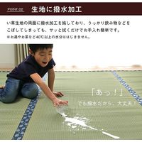イケヒコ い草上敷 撥水ほほえみ 本間8畳 3820×3820mm 1010180015802 1枚（直送品）