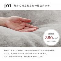 イケヒコ ラピアス 枕カバー 430×630mm ダスティピンク 1192630103006 1枚（直送品）