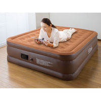 ファミリー・ライフ 極厚電動エアーベッド ワイドダブル 04016 1個