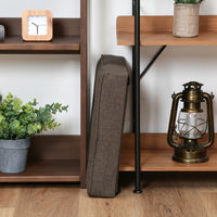 不二貿易 ディノ ボックススツール 幅380×奥行380×高さ400mm ブラウン 85853 1セット(2台入)（直送品）