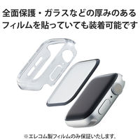 アップルウォッチ 保護ケース バンパー SE、Series 6、5、4 40mm クリア AW-20SBPPCR エレコム 1個（直送品）