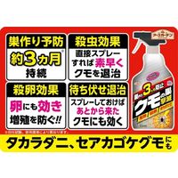 アースガーデン クモの巣撃滅 スプレー 1000mL 1個 クモ 駆除 アース製薬