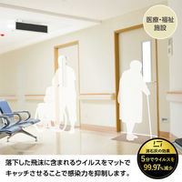 関西ペイント 抗ウイルス〈置くだけ〉マット　90 cm x 200 cm(9枚入) 791-504 1セット（直送品）