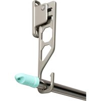 New Hikari (ニューヒカリ） ランドリーホルダーミニ 295 ステンカラー+取付用コーチスクリュー8×90 セット品 2セット（直送品）