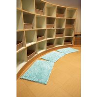 山崎産業 業務用バスマットMUS BL(ブルー) F-239-BL 1箱(1個)