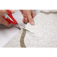 明和グラビア ズレにくいやわらかラグ ZDRC-1825 カーペット柄 180cm×250cm 1本（直送品）