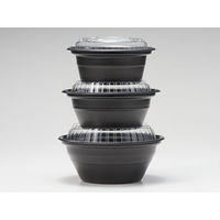 テイク丼 150B 黒　600枚(50×12) RHDT741　リスパック（直送品）