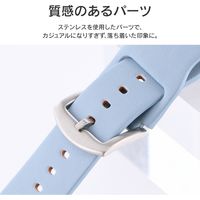 Apple Watch Series 1/2/3/4/5/SE/6/7 (38/40/41mm) バンド Vahane シエラブルー（直送品）