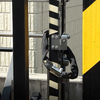 防犯チェインロック IB-146 チェーン径6mm用 1個 和気産業