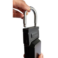 【キーボックス】WAKI スペアーKeyBOX Lサイズ クロ 4547455 1個