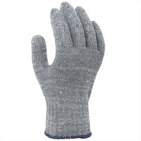 小野商事 すべり止め軍手 グレー AG390 1セット(1組(10双)×10)