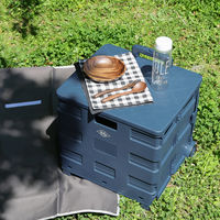 不二貿易 フォールディングキャリーカート L 蓋付き NV 86441 1個