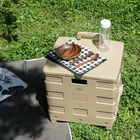 不二貿易 フォールディングキャリーカート L 蓋付き BE 86440 1個