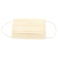 高機能99％カット カラー不織布マスク 小さめサイズ ベージュ 50枚入　1箱(50枚入)×10セット ヒロ・コーポレーション（直送品）