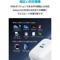 USB充電器 65W USB Type-C 1ポート PowerPort III Pod AC充電器 折りたたみ A2712121