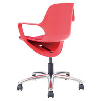 【軒先渡し】関家具 メリーフェア POGOチェア ディープレッド 1脚（直送品）