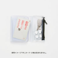 ダイゴー isshoni. カードファイル PVC クリア ブルー N1915 1冊（直送品）