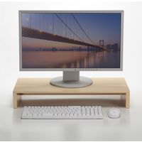 【アウトレット】サンワサプライ 机上液晶モニタスタンド(W595mm・薄い木目) MR-LC101MN 1個（直送品）