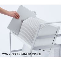 【アウトレット】サンワサプライ タブレットワゴン(1段) RAC-TABWG1N 1台（直送品）