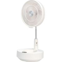 エスケイジャパン 充電式扇風機（折り畳み式・伸縮）SJM-E908　1台（直送品）