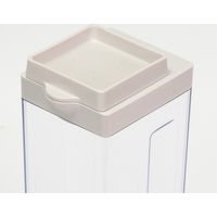 リバティーコーポレーション スクエア ウォーター ピッチャー 縦置き 横置き 1.8L ワームグレー LD-315 4571151223151 1個