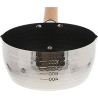 ベストコ IH 雪平鍋 片手鍋 ふっ素樹脂加工 ステンレス 16cm ND-141 イデアール 4975970255049 1個（直送品）