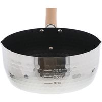 ベストコ IH 雪平鍋 片手鍋 ふっ素樹脂加工 ステンレス 20cm ND-143 イデアール 4975970255063 1個