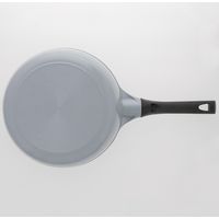 ベストコ IH 深型フライパン マルチパン 24cm グレー ND-1364 ヘルシーエンボス ファインセラミック（直送品）