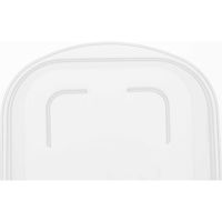 ベストコ 抗菌 抗ウイルス 電子レンジ 保存 容器 蒸気弁付き 洗いやすい MA-3217 クリアブラウン 900ml（直送品）