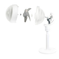 YAMAZEN 18cm ミニリビングサーキュレーター お手入れ簡単 全分解仕様 YLS-F18(W) 1台