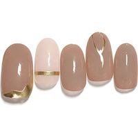 ラコララン クイックジェルネイルシール 5 ナチュラルライン 117628  1セット（直送品）