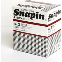 マーゼンプロダクツ 【お徳用】スナッピン 安全ピン シルバー 38mm 100本×10箱 AC113-3-10 1ケース