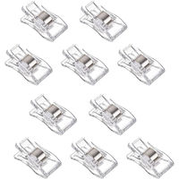 NBK スタンドクリップ クリアー MST-CR ミシン用仮止めクリップ 待針代用 手芸 手芸材料 ハンドメイド 手作り DIY 副資材