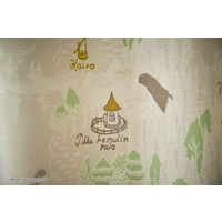 スミノエ ムーミン 遮光カーテン ムーミン谷の地図 100×135cm アイボリー 4549781277325 1枚