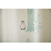 スミノエ ムーミン 遮光カーテン プート 100×178cm ライトブルーグリーン 4549781277547 1枚