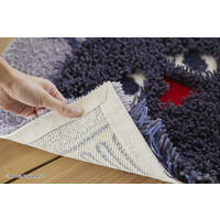 スミノエ ムーミン モジャモジャスティンキー マット 45×60cm パープル 4549781277721 1枚