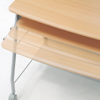 サンワサプライ パソコンデスク 幅750×奥行528×高さ1100～1250mm HLN-75N 1台（直送品）