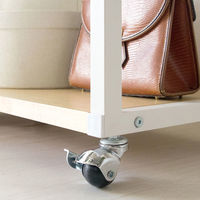 宮武製作所 ハンガーラック Paren（パレン） ホワイト 幅600×奥行375×高さ1450mm 1台（直送品）