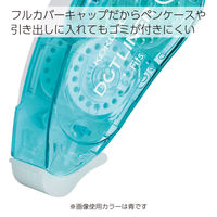コクヨ（KOKUYO） テープのり 本体 ドットライナーフィッツ 強粘着 青 8.5m タ-DM490-07NB 1セット（85m：8.5m×10個）（直送品）
